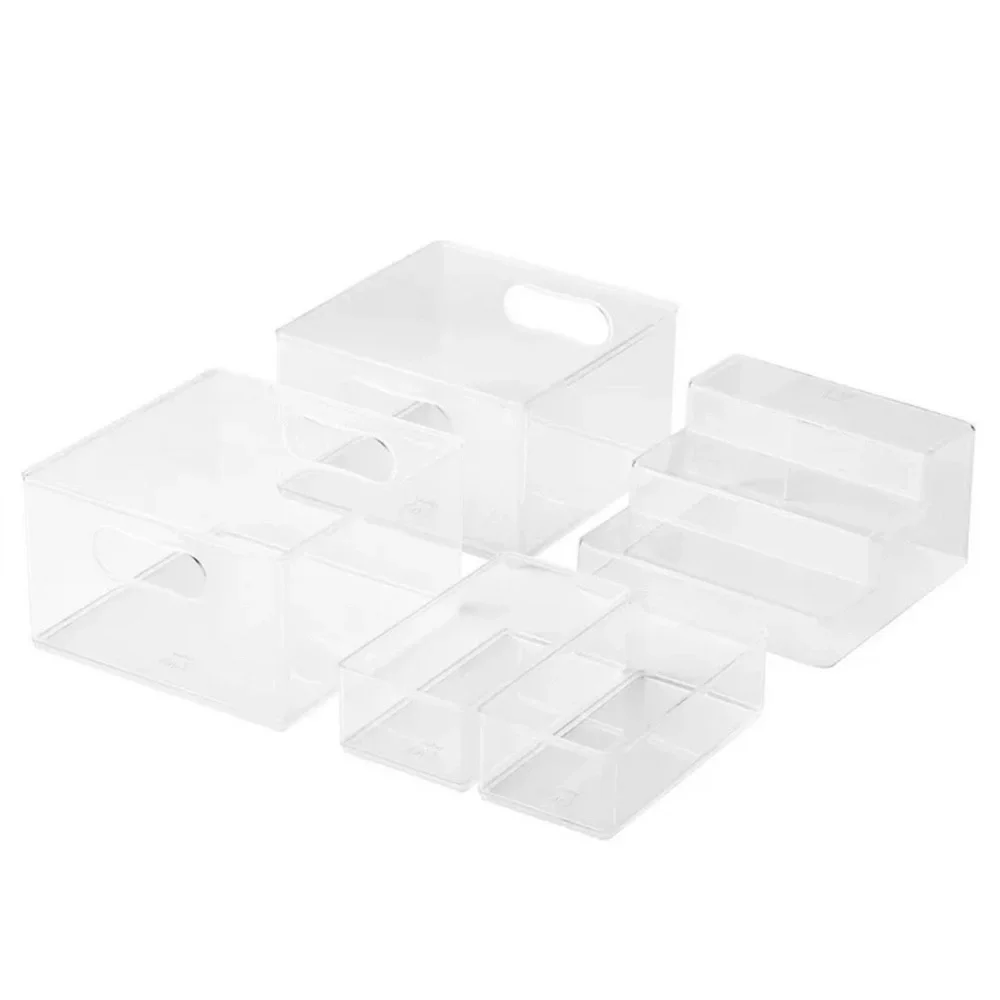 The Home Edit | 5 Piece Stackable Modular Storage System | Bins Inserts & Riser - Picture 6 of 6